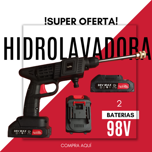 Lavadora Portátil 98V | Limpieza sin esfuerzo 💦