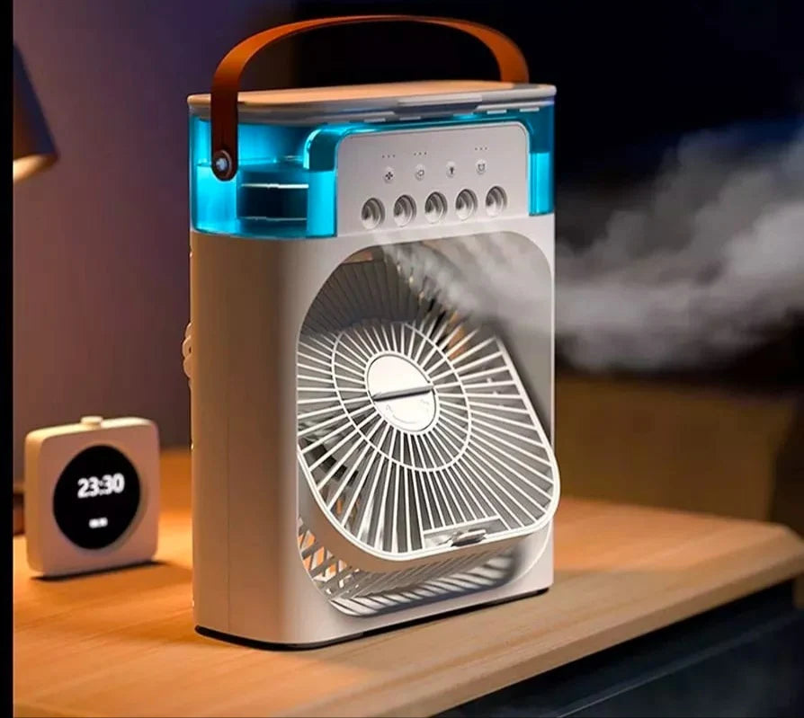 Ventilador de Humidificación USB | Aire fresco al instante 🌬️