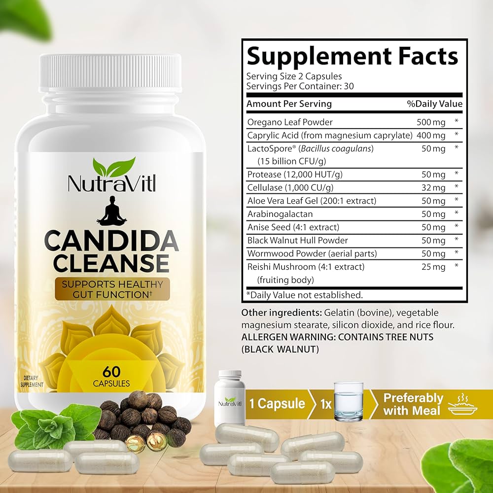 Candida Cleanse | Equilibrio intestinal 🌿