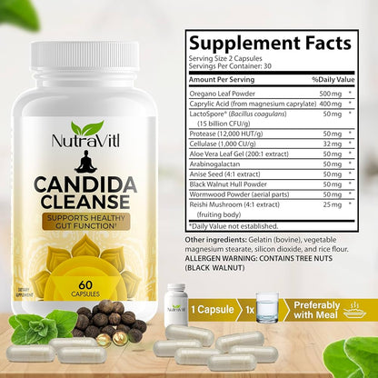 Candida Cleanse | Equilibrio intestinal 🌿
