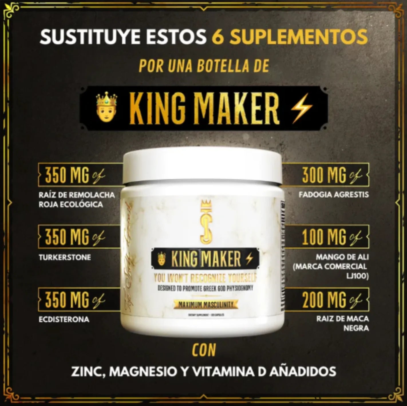 KING MAKER | Potencia masculina integral ⚡