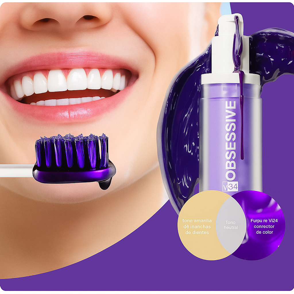 Pasta Dental Blanqueadora Obsessive | Sonrisa más blanca ✨